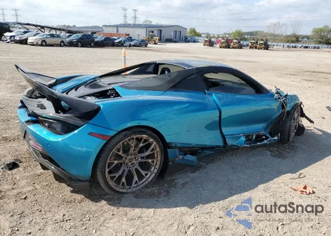 2020 Mclaren Automotive 720S z USA, uszkodzony, nr VIN SBM14FCAXLW004064